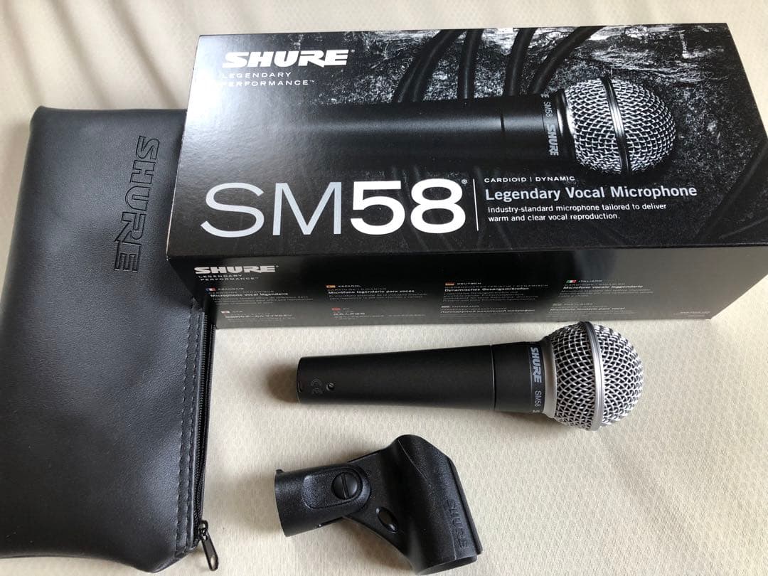 SHURE SM58 ダイナミックマイク　まとめ売りセット