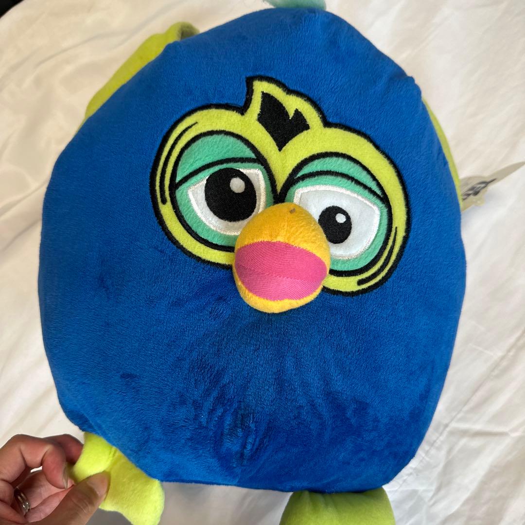 ファービー　ジャンボクッション　希少　新品タグ付き　かなしいブルー