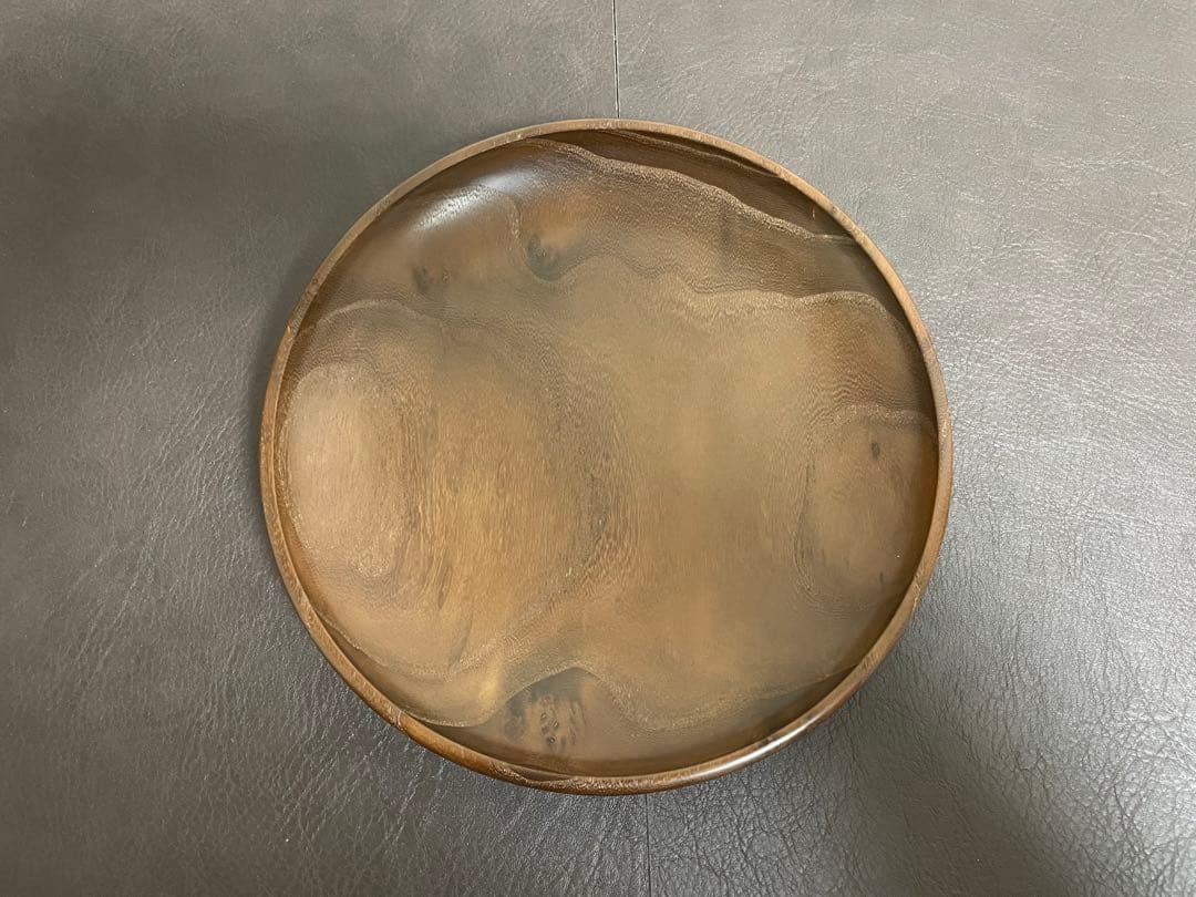 大野昭和斎　干菓子盆　共箱　共布　栞　木工　人間国宝　茶道具