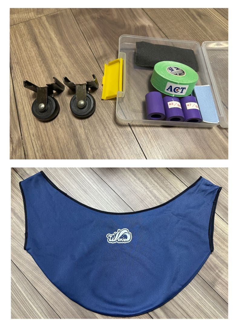 STORM ボウリング キャリーバッグ ボール2個用 コロコロ付き＋靴+小物