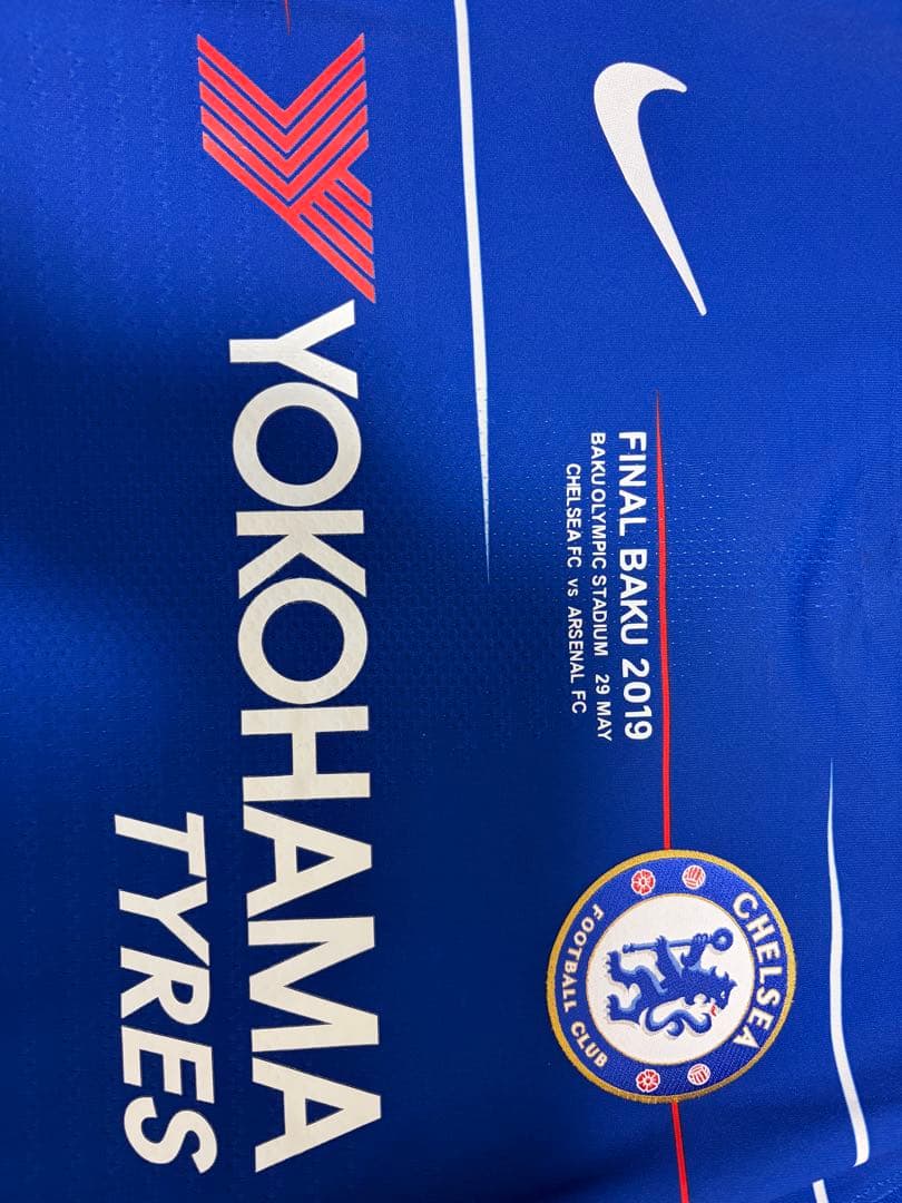 CHELSEA HAZARD 10 ジャージ FINAL BAKU 2019