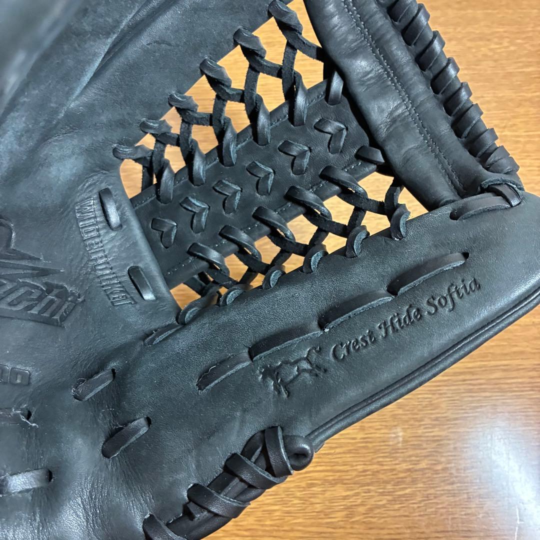 ミズノ ガチ 一般軟式 グローブ グラブ 左投げ 外野用 極美品