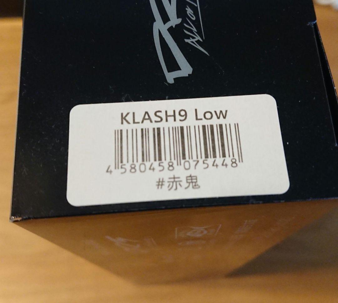 DRT KLASH9 Low #赤鬼 新品未使用