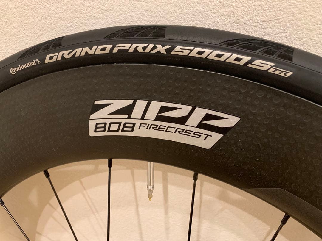【美品】ZIPP Firecrest Tubeless Disc 404/808