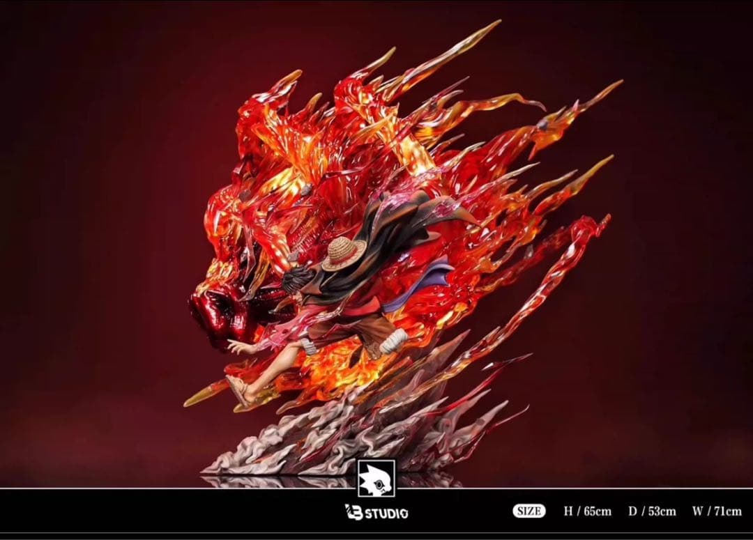 ワンピース　ルフィ　LB スタジオ　ガレージキット　フィギュア　完成品