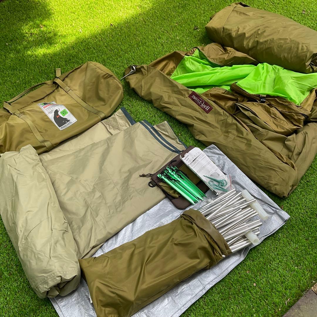 c*e様 モンベル mont bell　ムーンライトテント 7型 廃版 希少　U