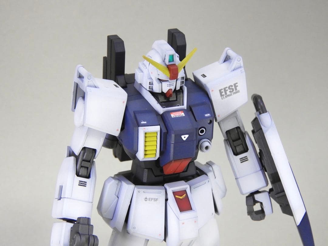 HGUC 陸戦型ガンダム 全塗装 / ガンプラ 完成品