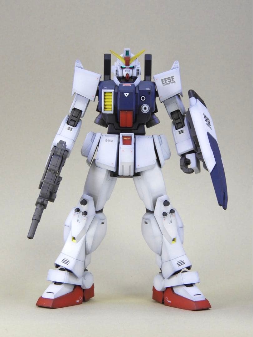 HGUC 陸戦型ガンダム 全塗装 / ガンプラ 完成品