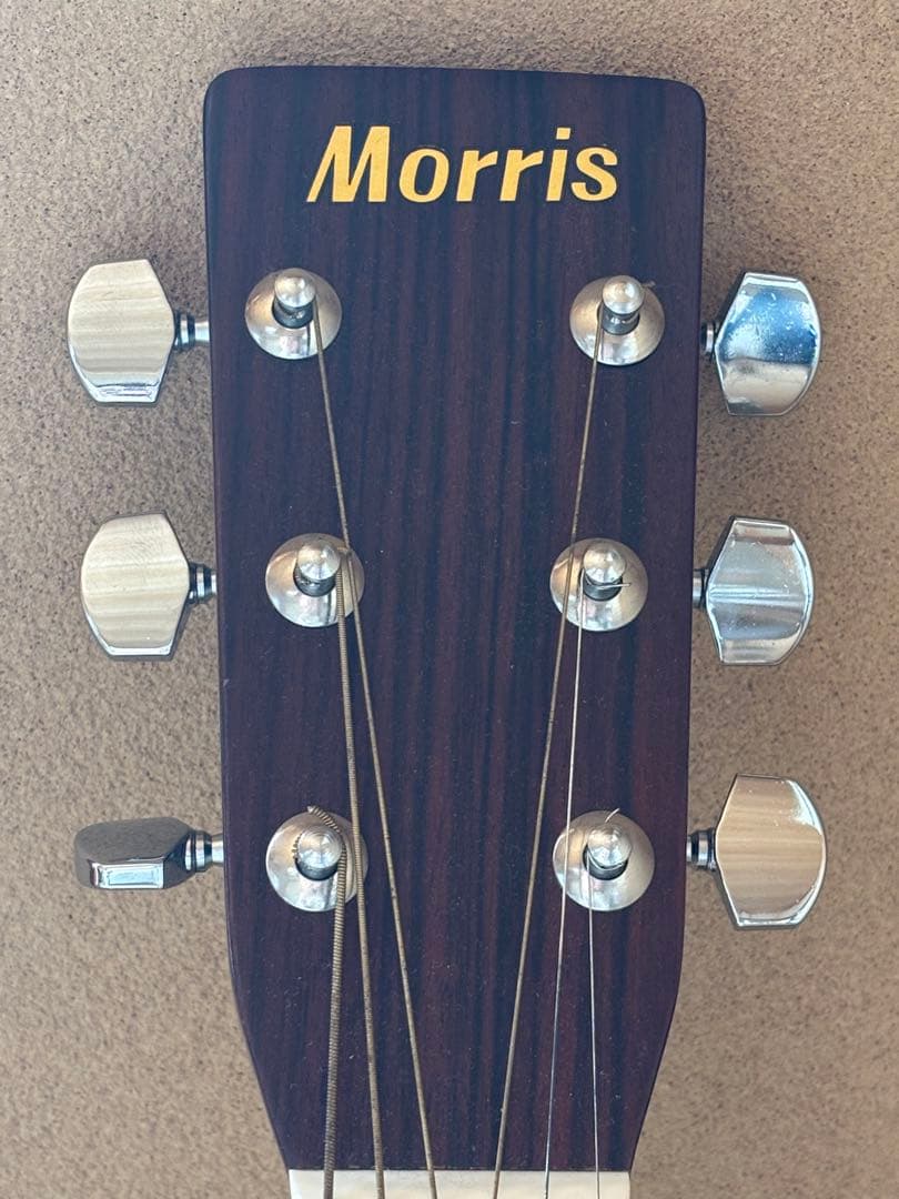【美品】Morris モーリス アコースティックギター W20ハードケース付き