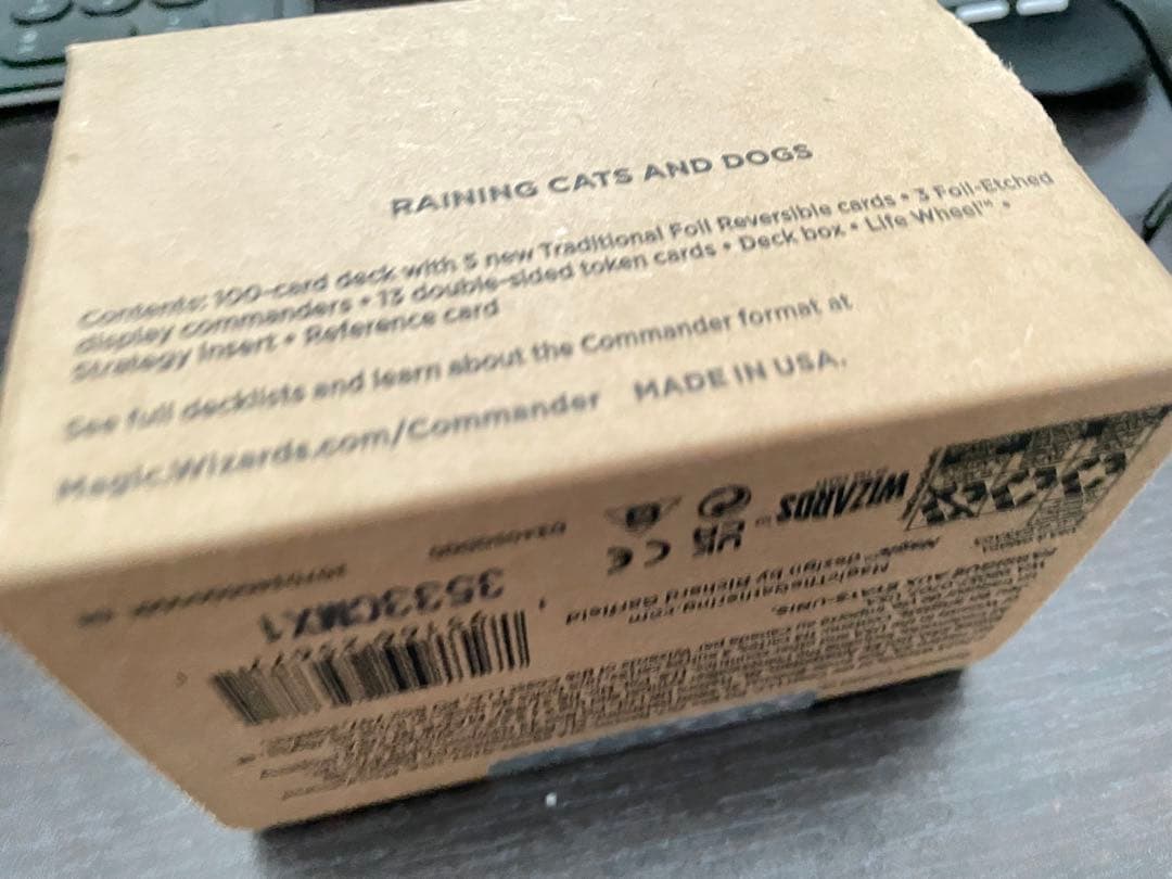 MTG犬猫統率者デッキ Raining Cats and Dogs