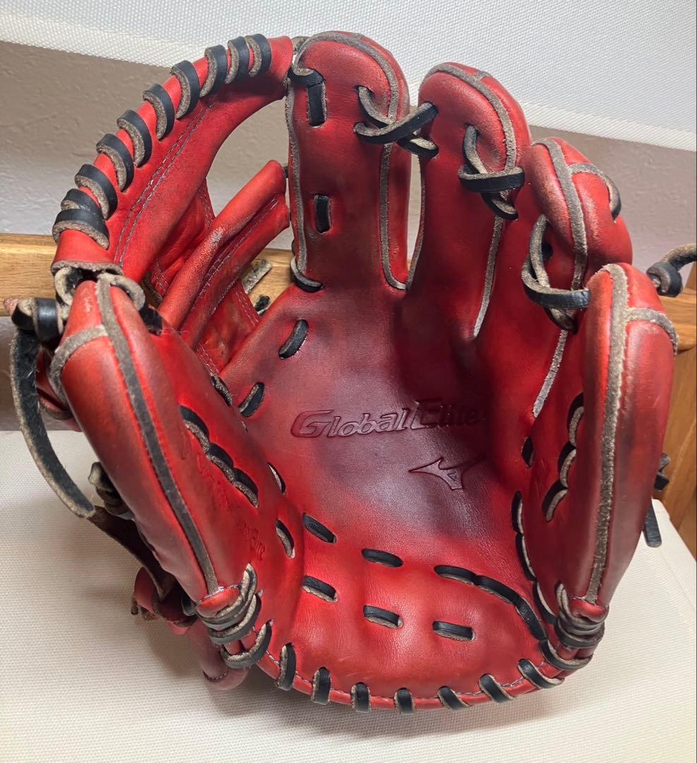 ミズノ　グローバルエリート　硬式　内野用　鈴木型　ダイバーシティブルー