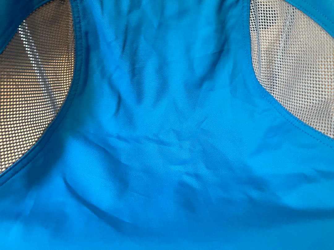 Helinox アウトドアチェア 青 メッシュ