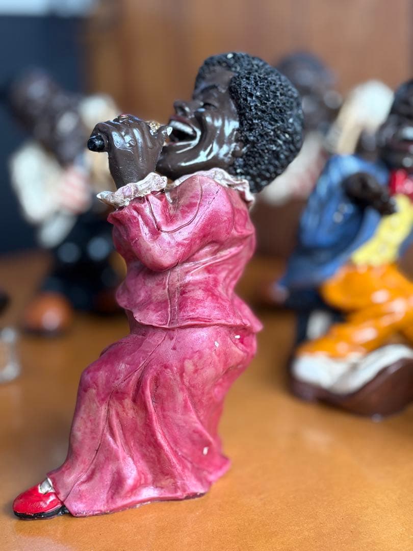 黒人5名によるJAZA演奏