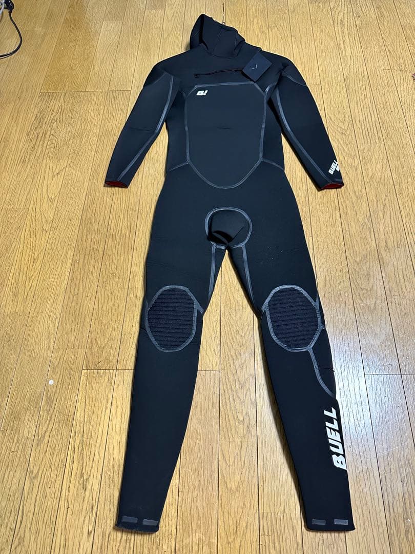 BUELL フルスーツ ブラック フード付き