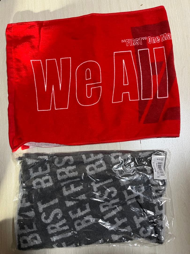 BEFIRST 初期タオルセット4つ