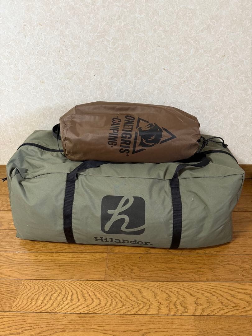 ワンティグリス×ハイランダーノースゲイズ　限定モデル　グランドシート付き