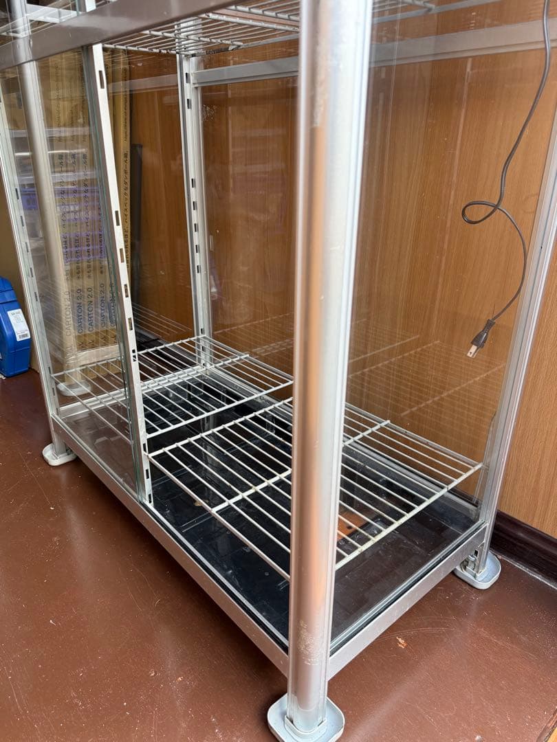 ガラス温室　FHB-1508S サーモ+専用換気扇付き