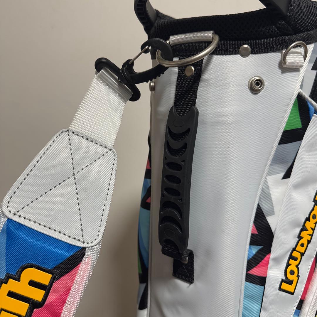 美品　ラウドマウス　キャディバッグ　スタンド式