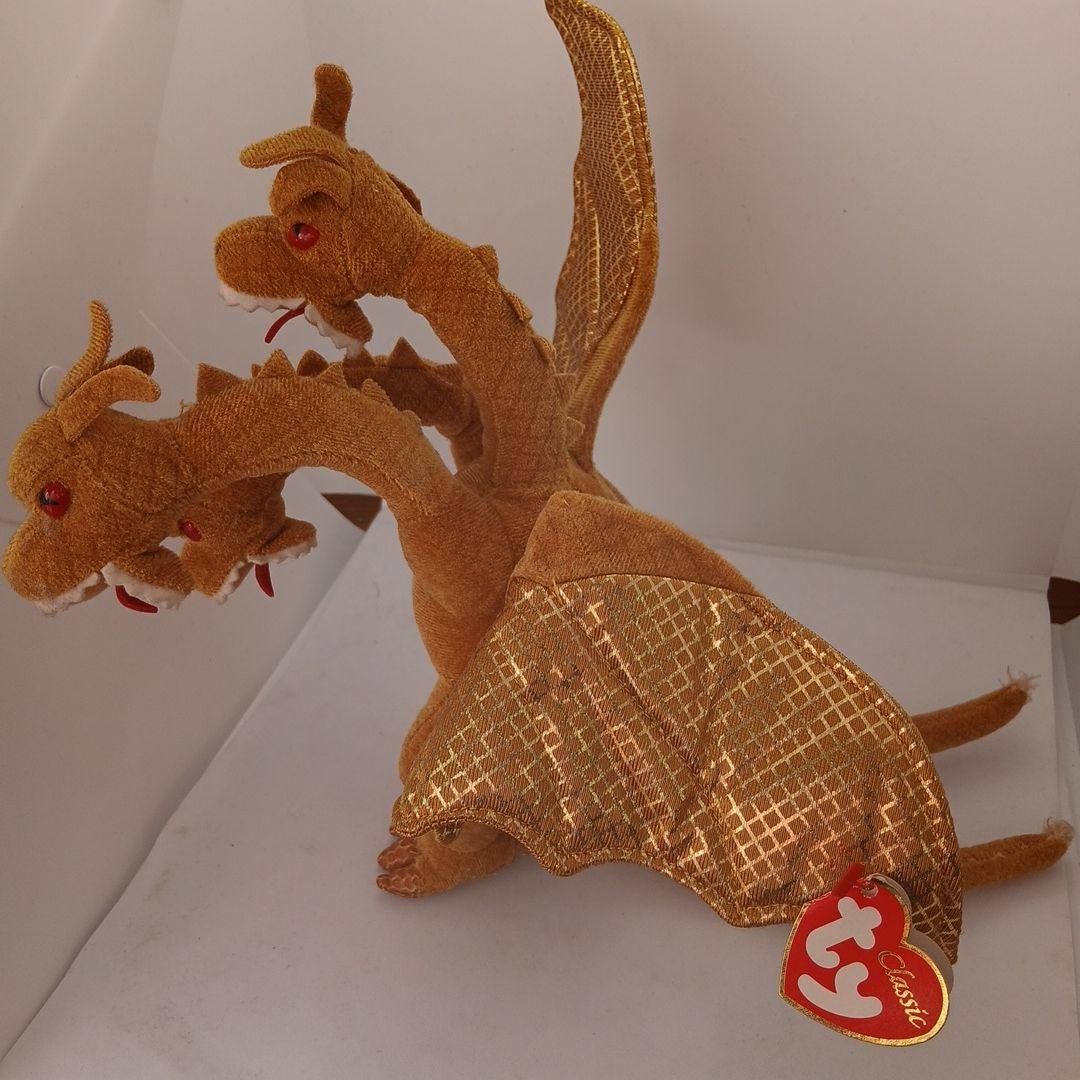 Ty キングギドラ ゴールド ぬいぐるみ