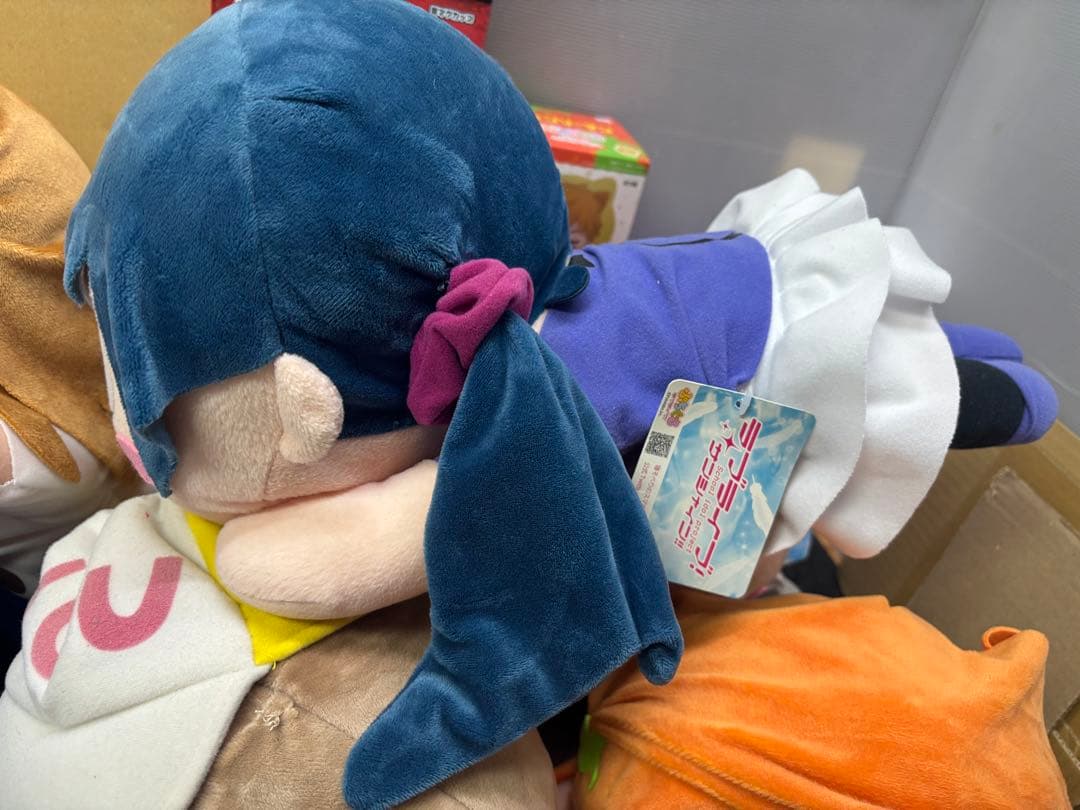 ラブライブ　メガジャンボ寝そべり　ぬいぐるみ　マスコット　8体セット