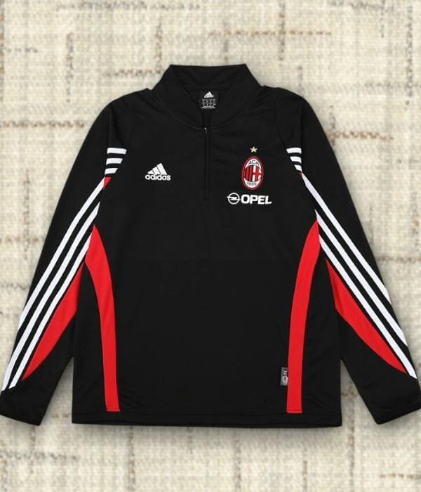 03/04 ACミラン ハーフジップ トレーニングウェア