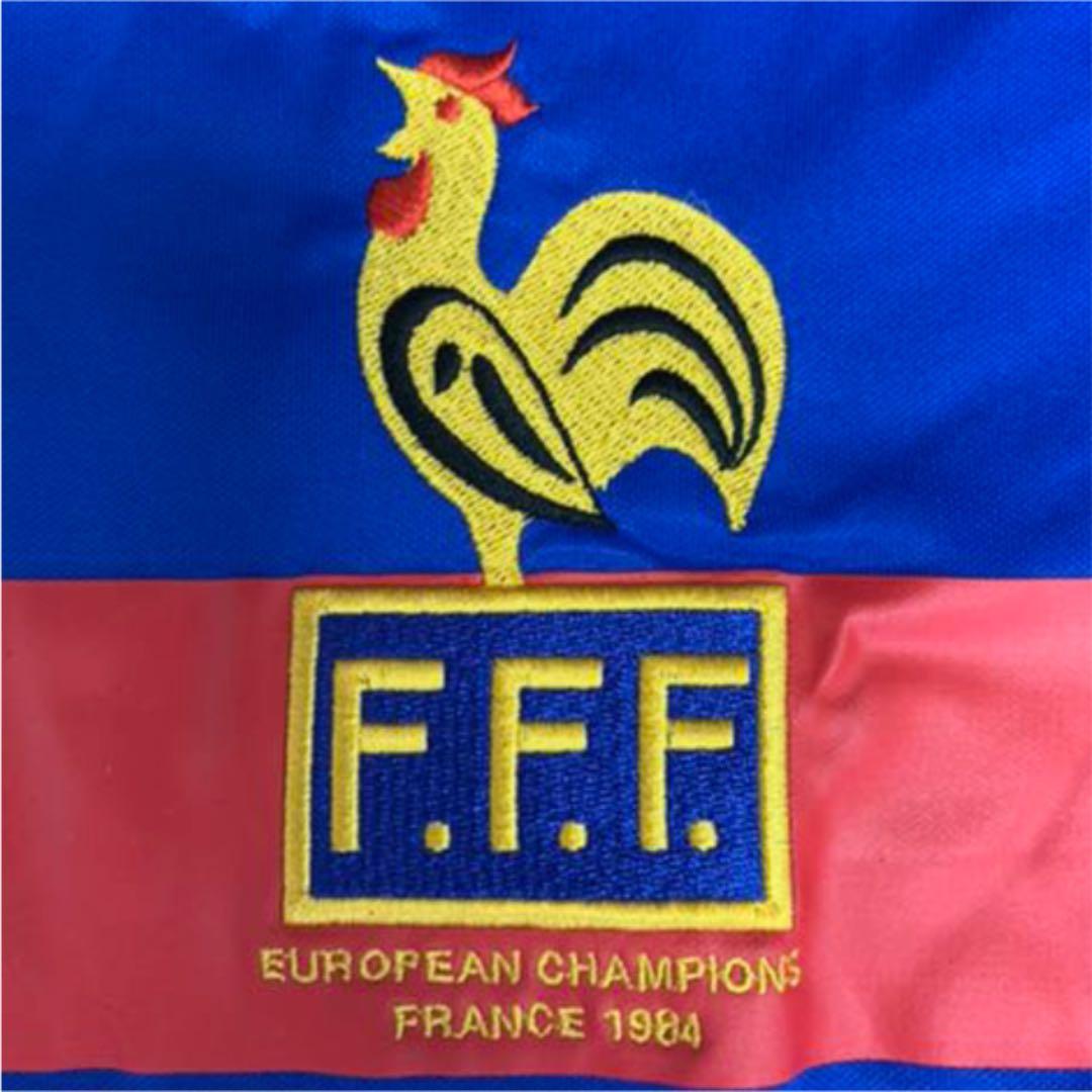 【アディダス】adidas ユーロ84フランス代表復刻ユニ　10番　ほぼ未使用