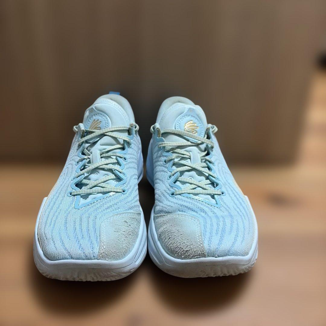 under armour curry12 flow ブルー　26cm