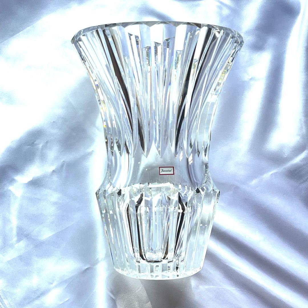 【値下げ】「美品」Baccarat バカラ　クリスタルガラス フラワーベース