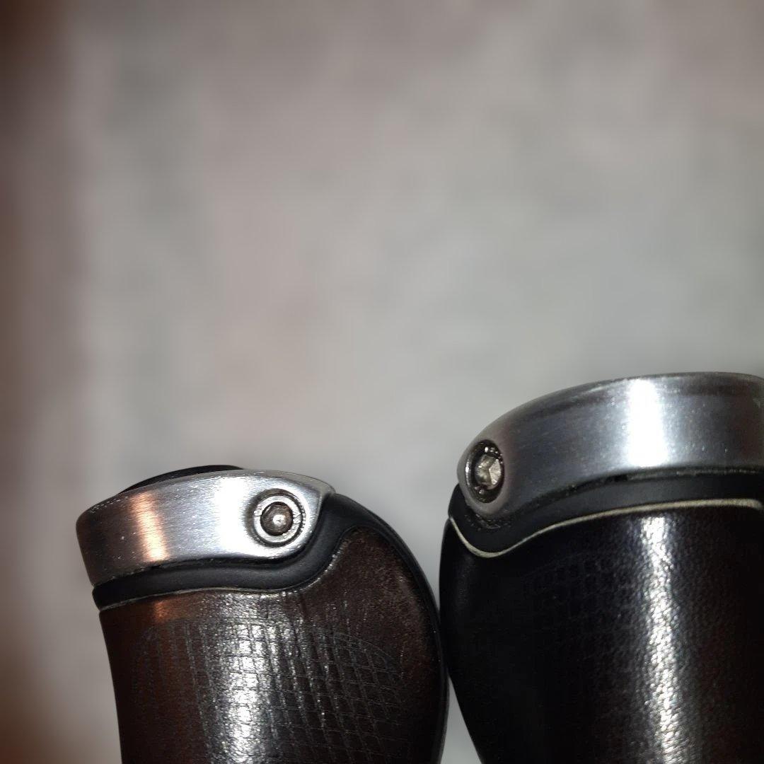 【廃盤・希少品】エルゴンGP1バイオレザーグリップラージロングブラウンブラック