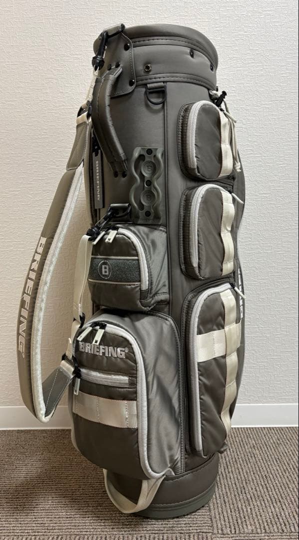 BRIEFING ブリーフィング CR-6 キャディバッグ グレー
