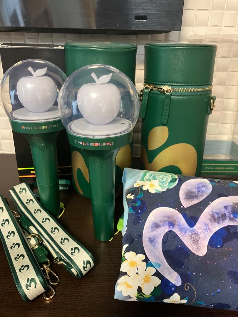 Mr. GREEN APPLE ペンライト ケース Tシャツセット
