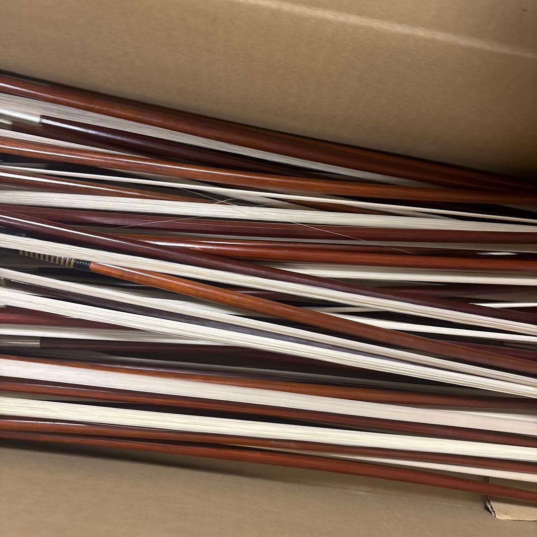 中古激安イーストマン/ウィンスターボウ他色々おまとめバイオリン用弓1/4リース品