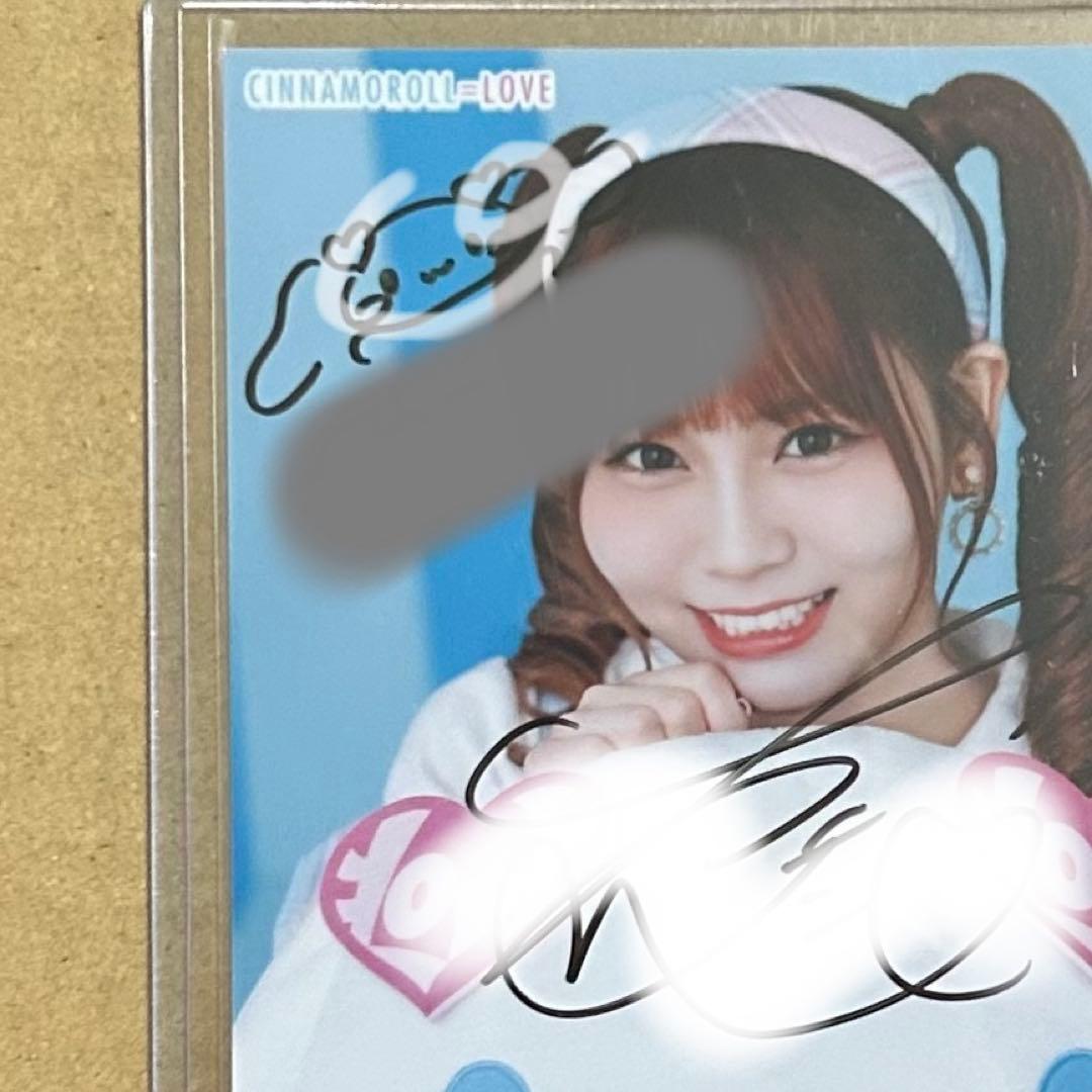 ‬*♡様 イコラブ　大場花菜　直筆　ヨリ　シナモロールコラボ2025　生写真　=