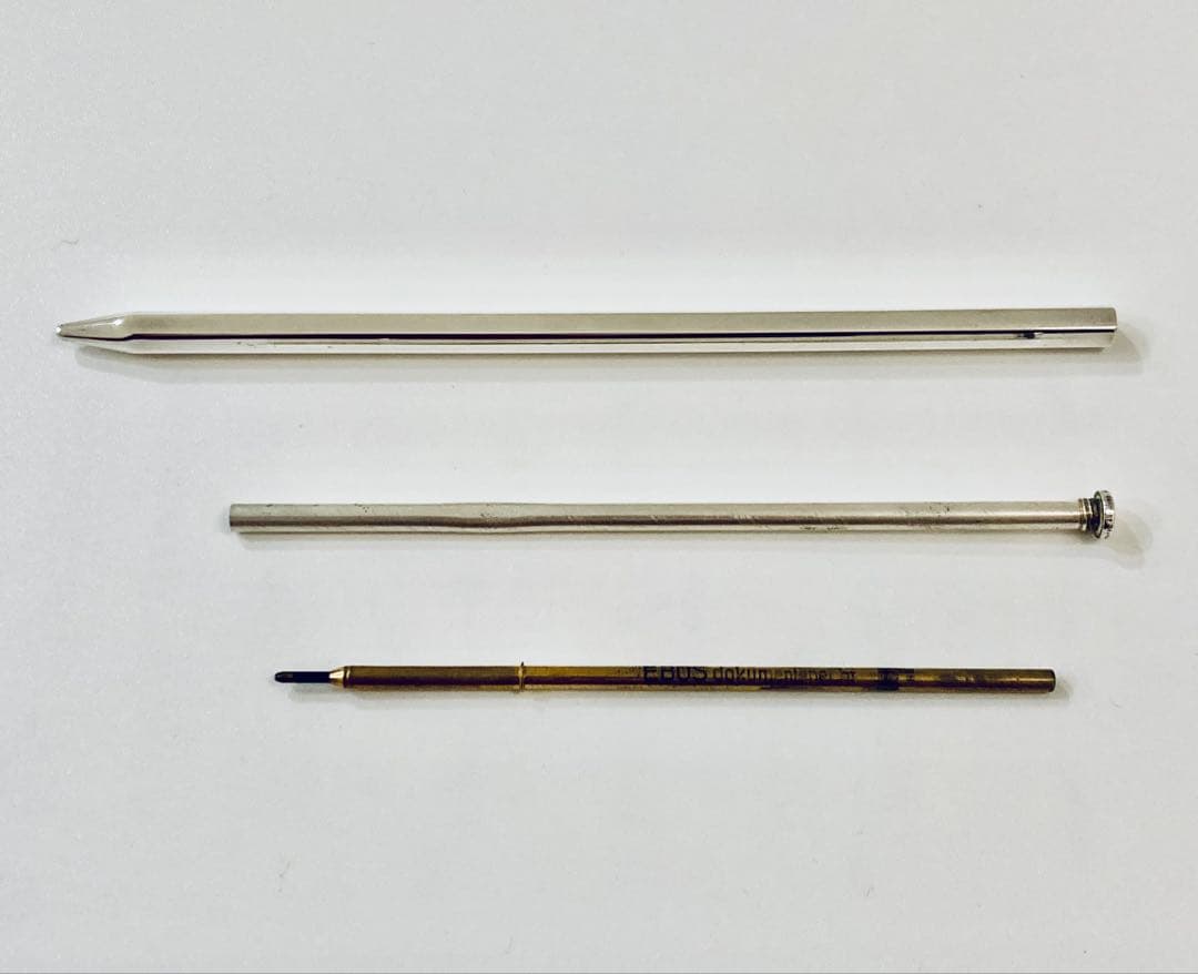 ドイツ製◆ティファニー 純銀ボールペン スターリングシルバー925Tiffany