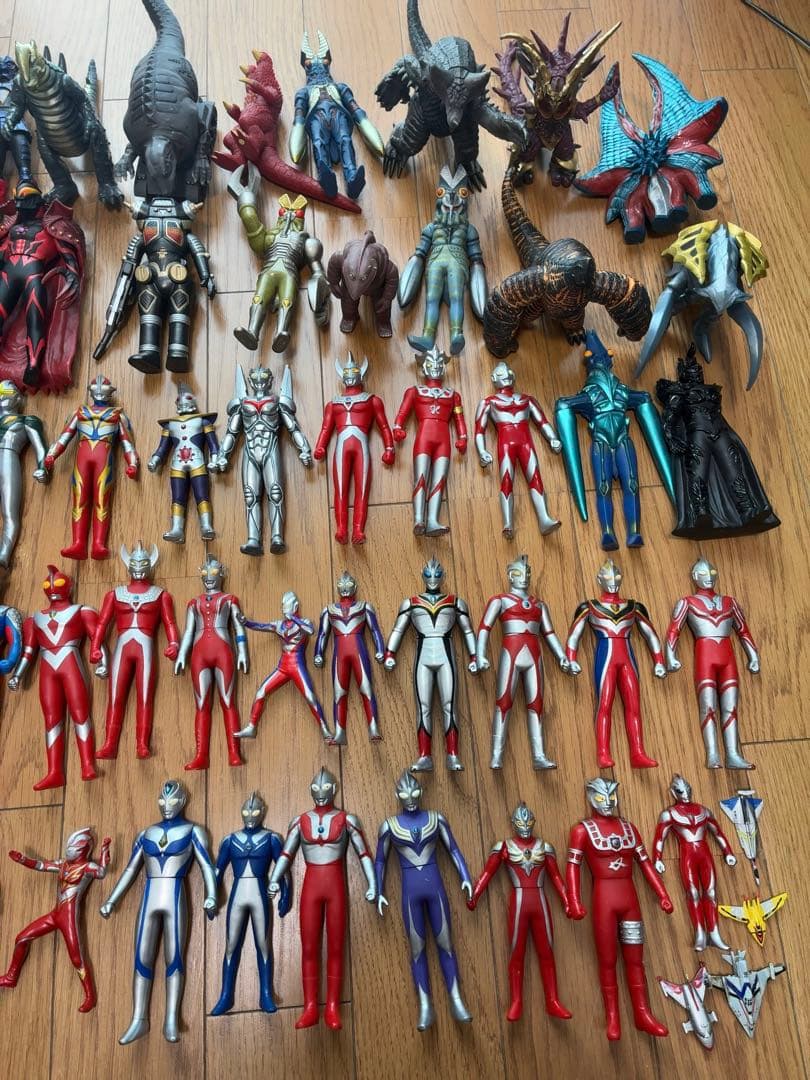 ウルトラマン　怪獣　フィギュア 60体＋α セット　ソフビ