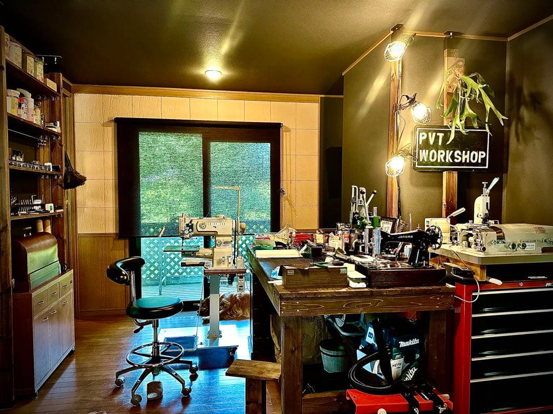 在庫入替SALE!Pvt.Workshop 本革　デッキケース　ハーフプレマ