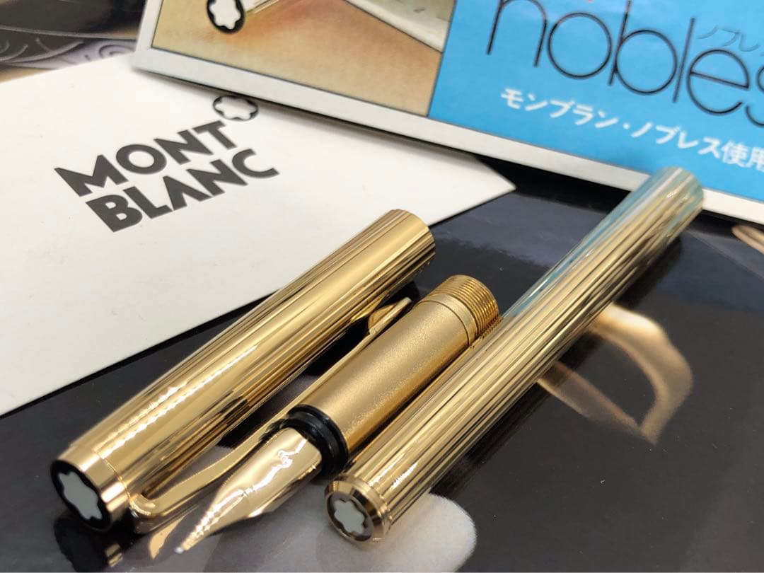 ⭐️モンブラン⭐️金運を呼ぶ黄金の世界中で支持の高いノブレス・モデルNo1147⭐️