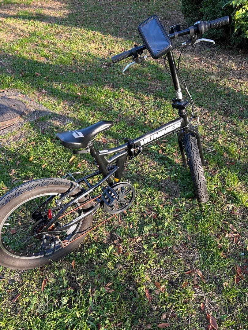 【年末最終値下げ】HUMMER 折りたたみFAT-BIKE 20インチ