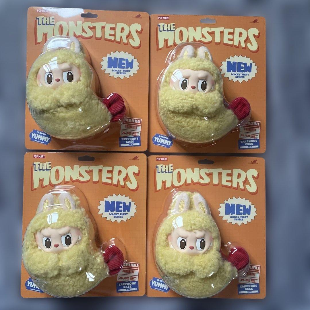 POP MART THE MONSTERS イヤフォンケース(4個)