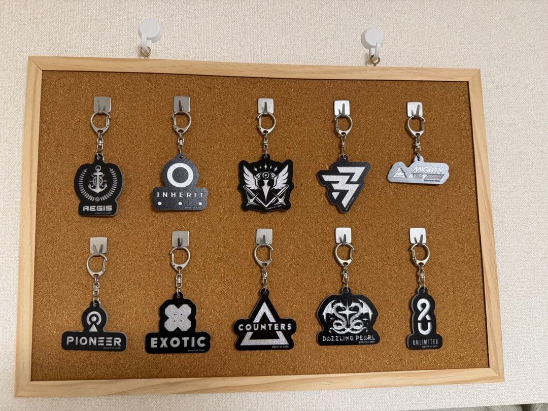 【TGS2024】勝利の女神 NIKKE チームロゴキーホルダー【コンプリート】