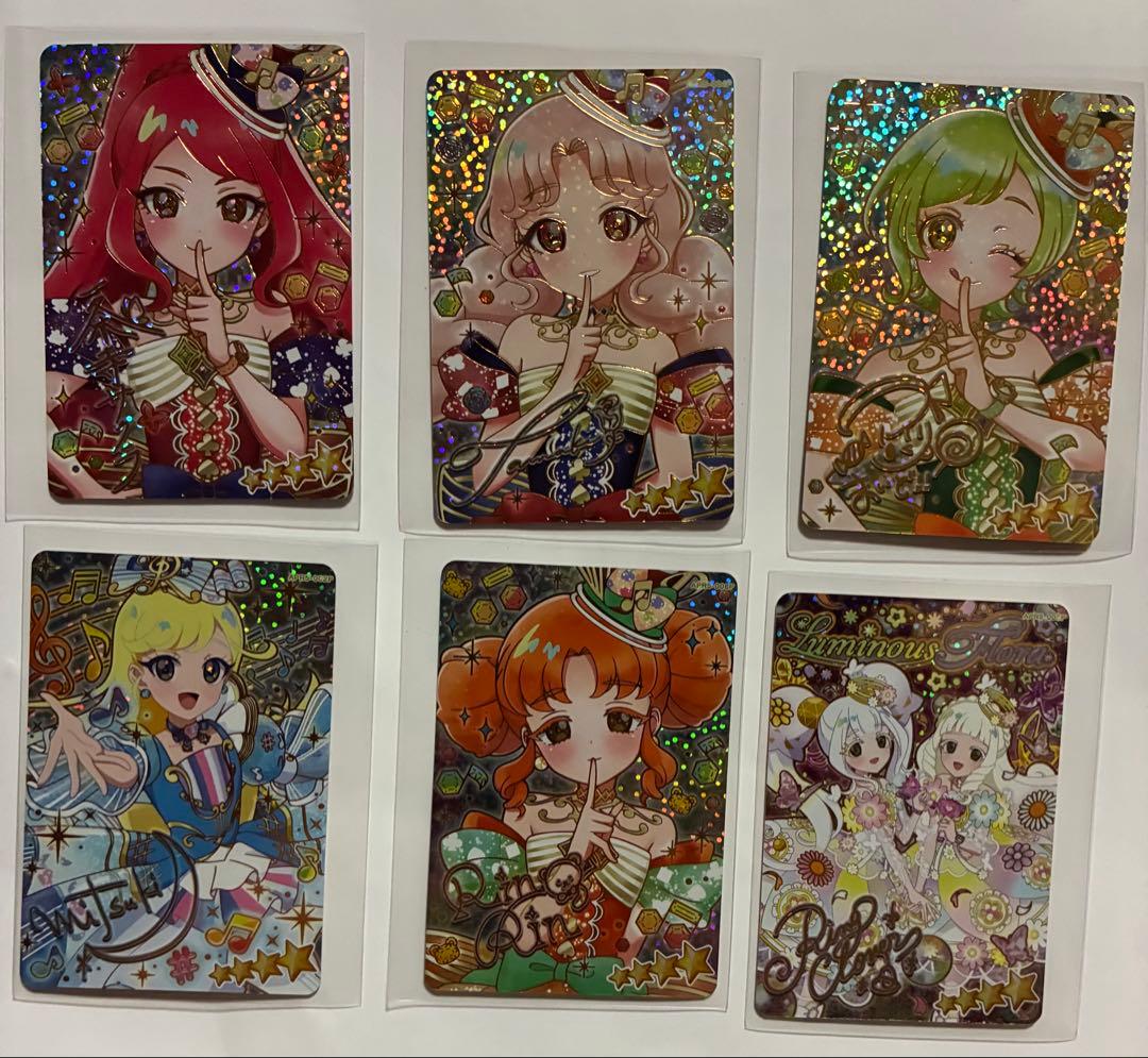 ひみつのアイプリリング5弾 サイン フルコンプ リート 全6枚 タマキ みつき