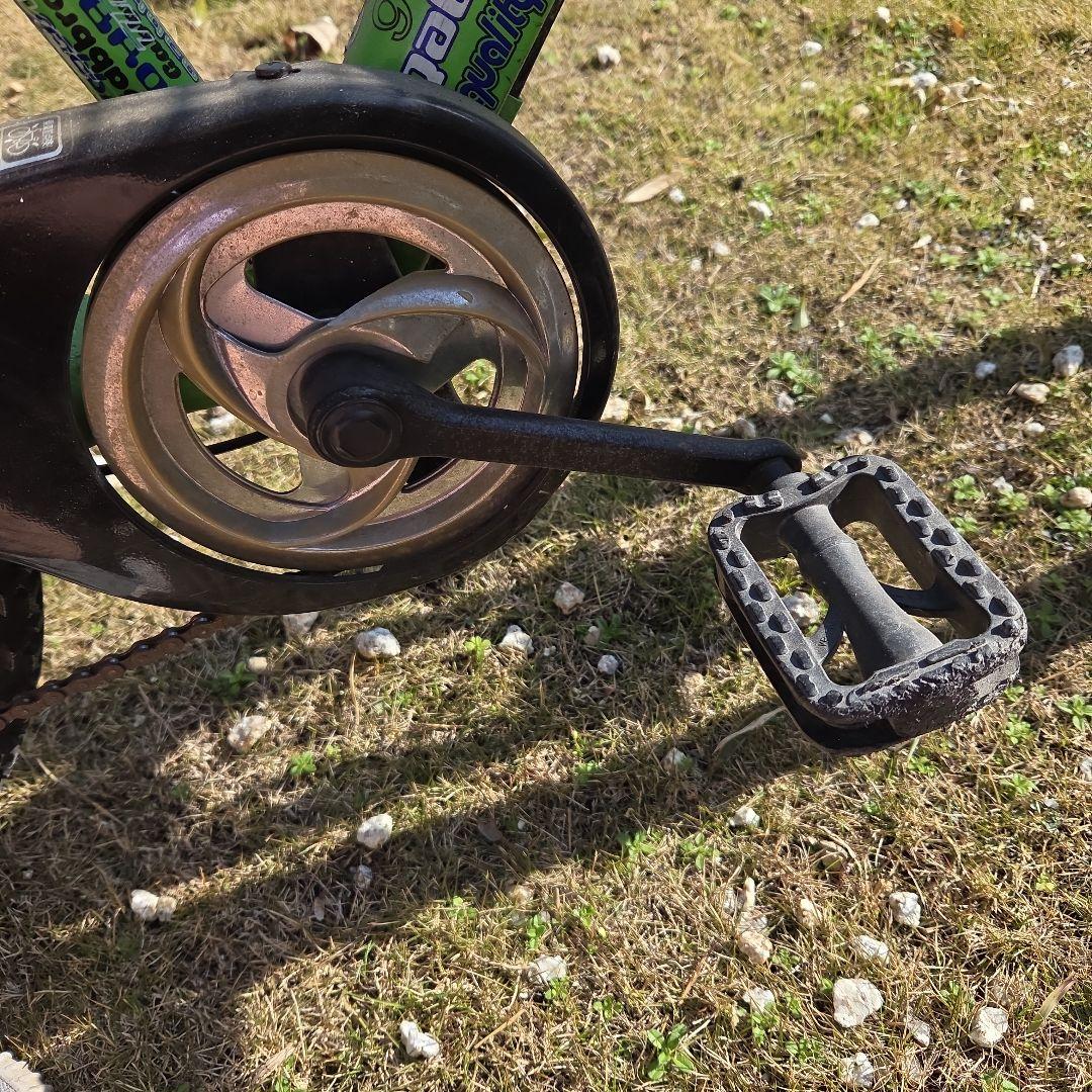 子供用自転車 グリーン 24インチ6段変速マウンテン【お値下げ】