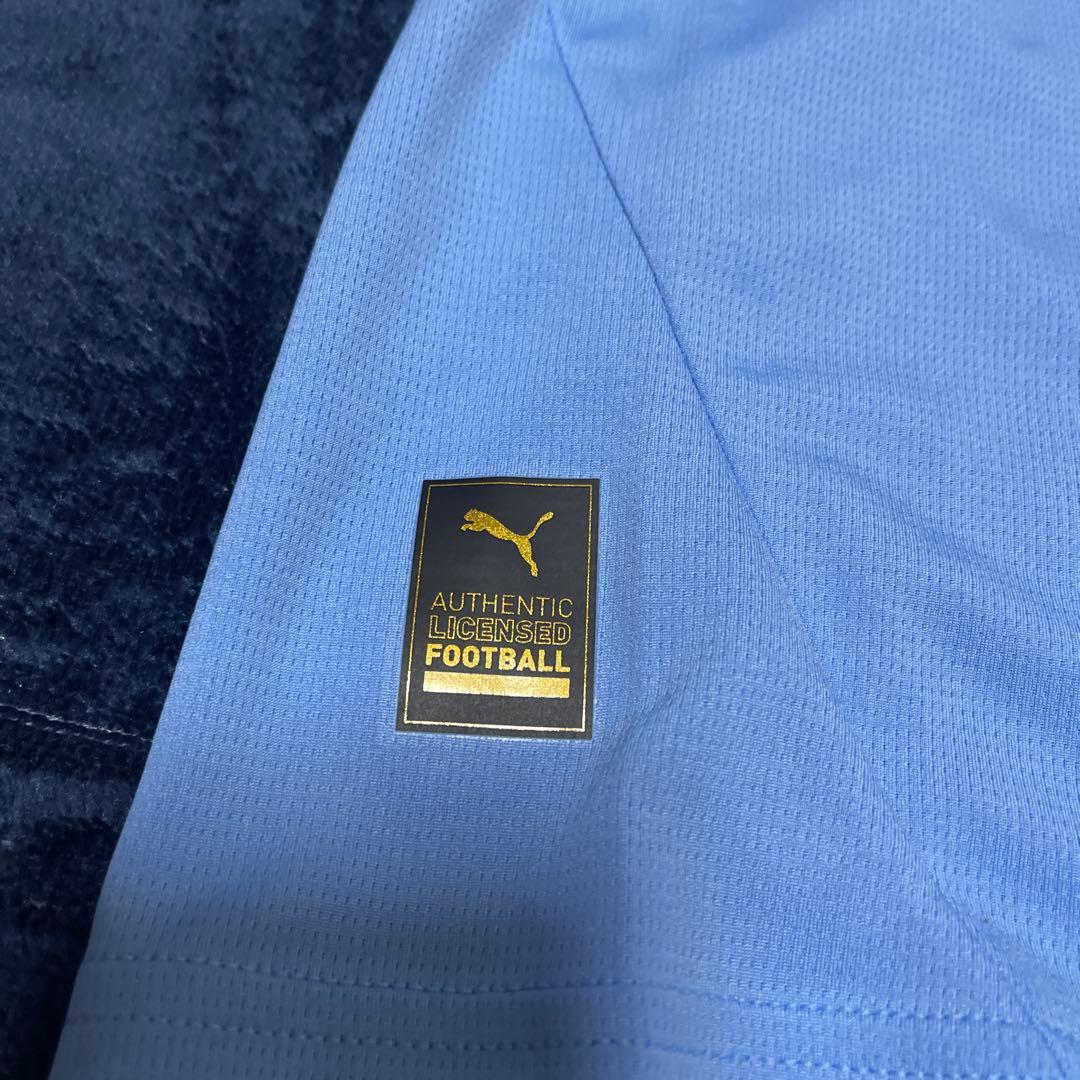 kamo 新品袋入り　マンチェスター・シティ Puma ジャージ ブルー