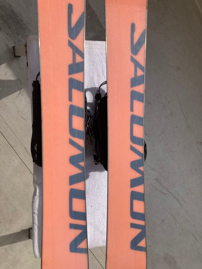 ショート(ファン)スキー　スノーボード　ブーツ用SALOMON×DRAKE 赤