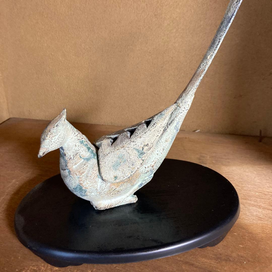 アンティーク青銅製　置物