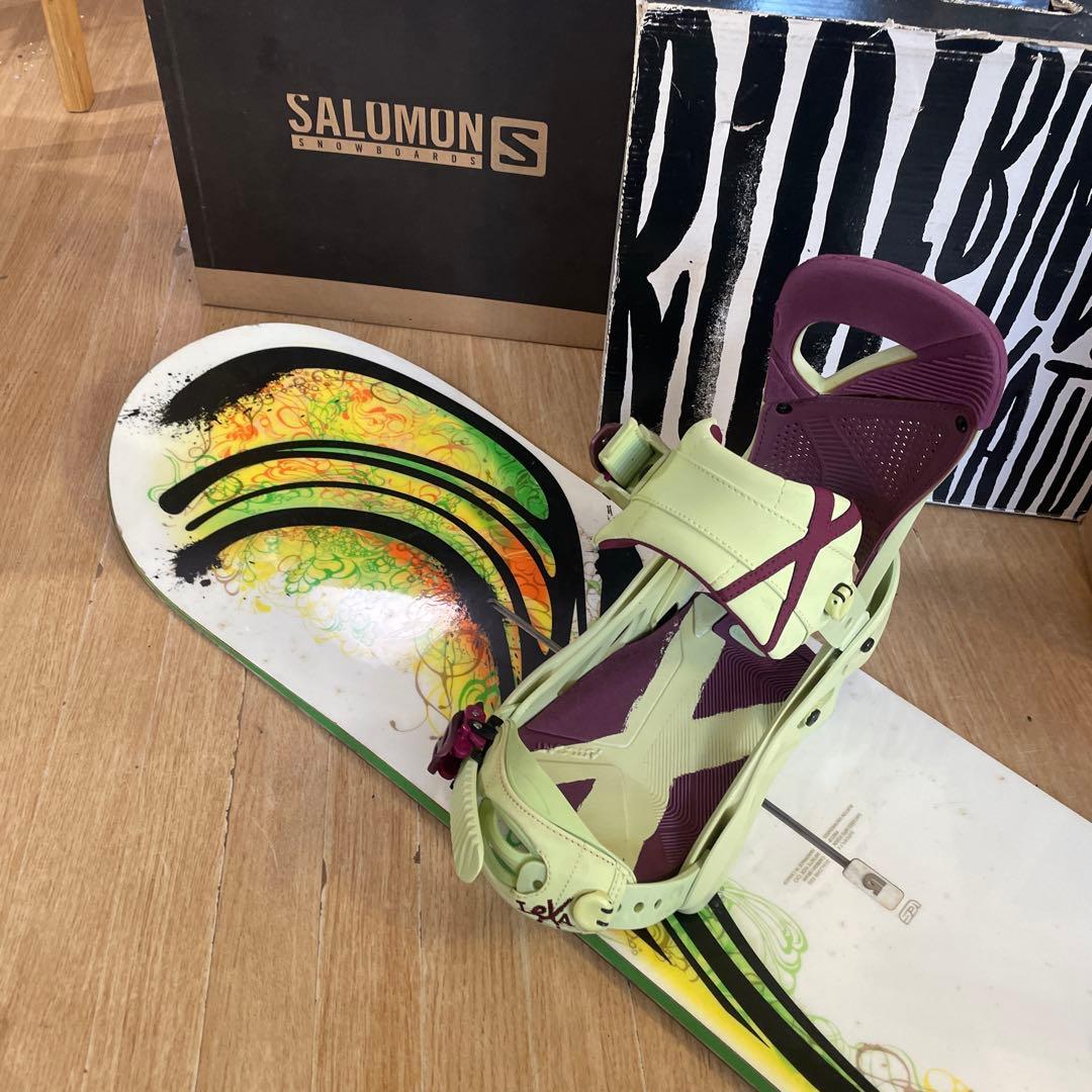 BURTON　feelgood　バートン　バインディング付　スノーボードセット