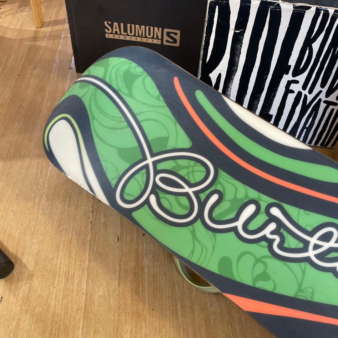 BURTON　feelgood　バートン　バインディング付　スノーボードセット