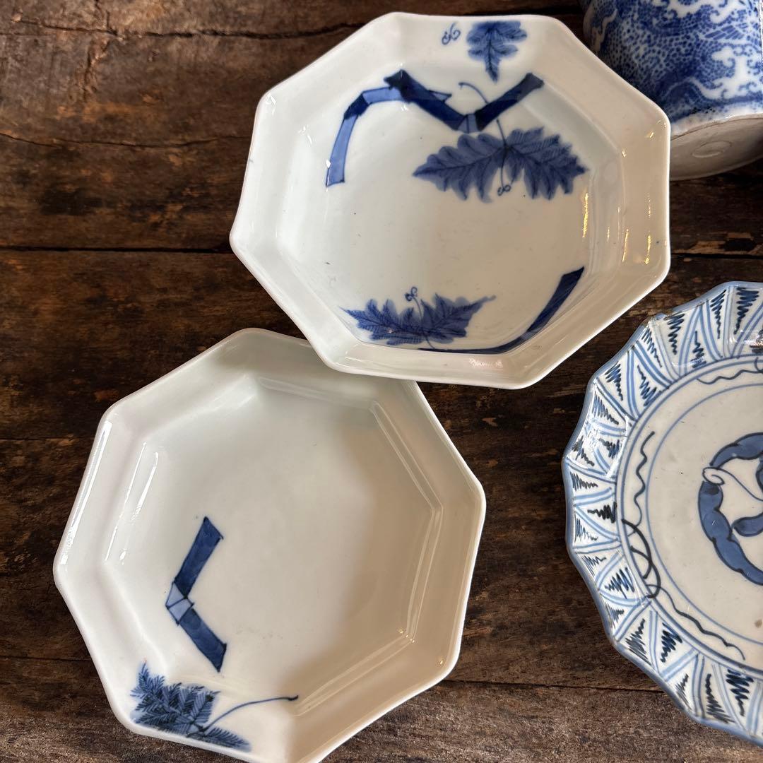 SALE⏬骨董セレクト❸染付　印判