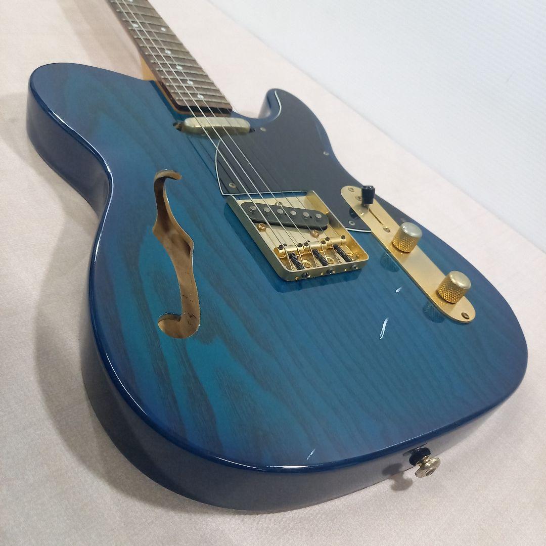 SPEAR GUITAR シンライン ブルー テレキャスター セミホロウ