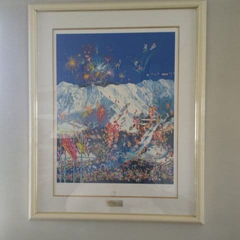 ヒロヤマガタのシルクスクリーン[長野オリンピック]